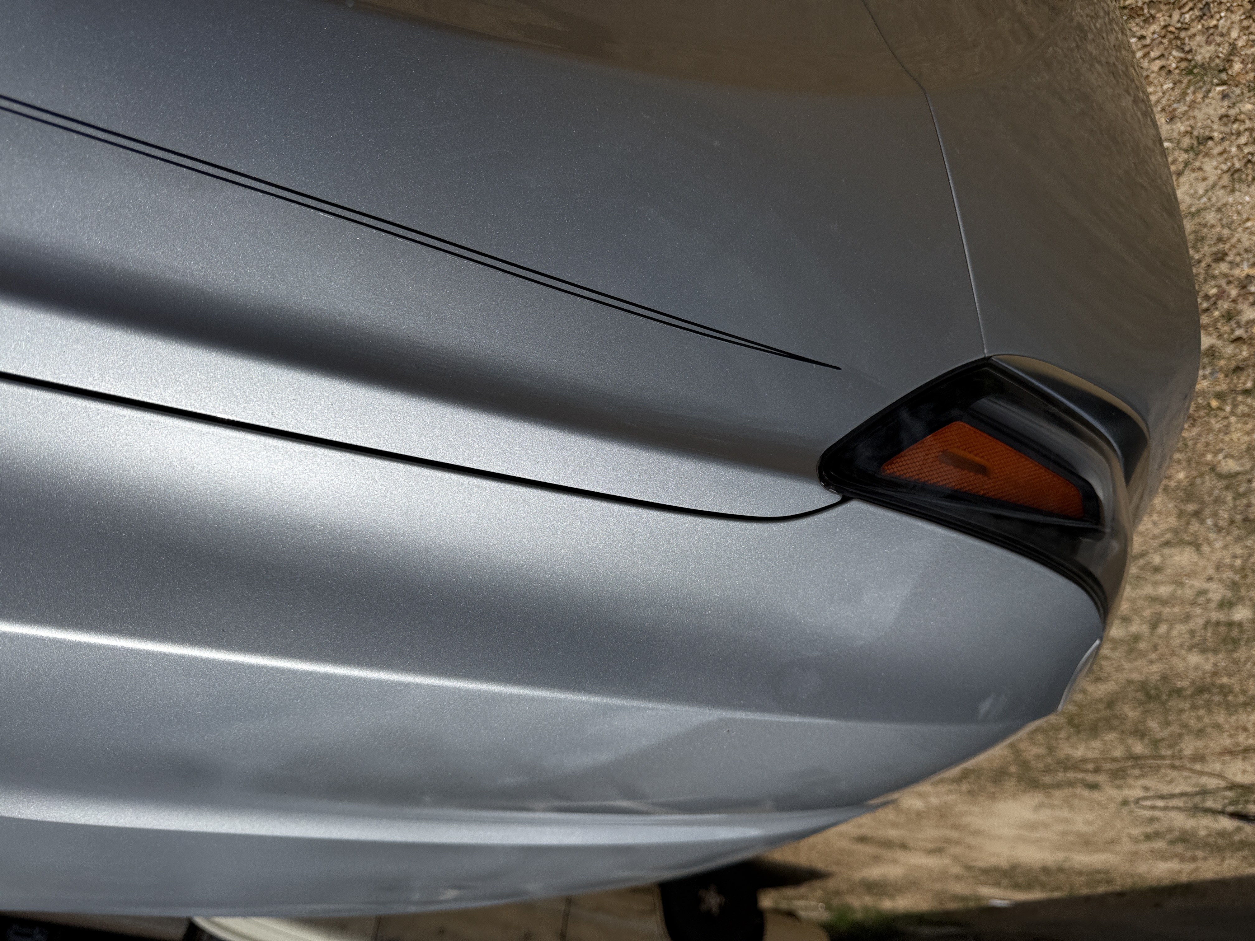driver fender peeling